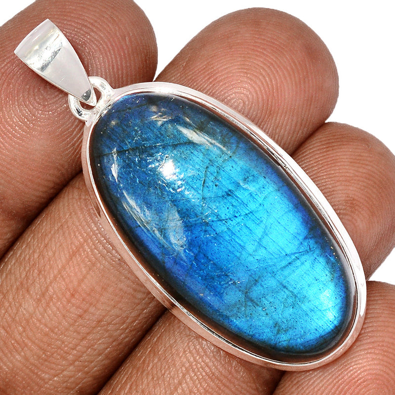 2" Blue Fire Labradorite Pendants - BFLP1385