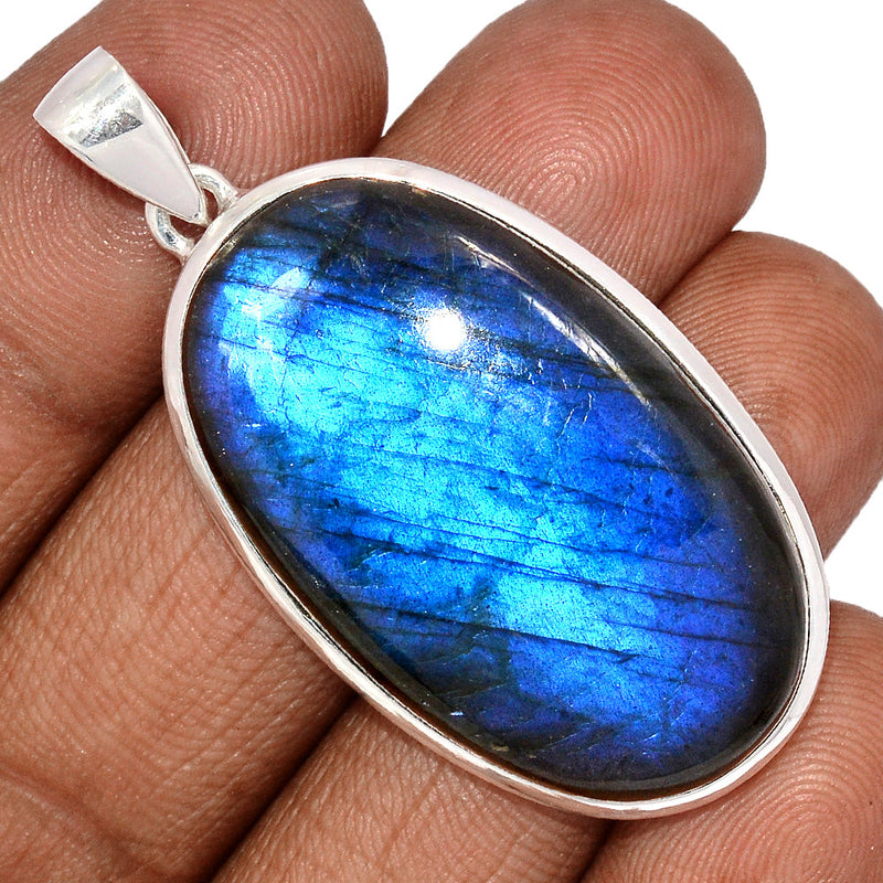 2.1" Blue Fire Labradorite Pendants - BFLP1411