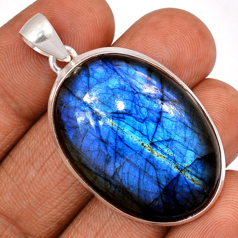 2" Blue Fire Labradorite Pendants - BFLP1484