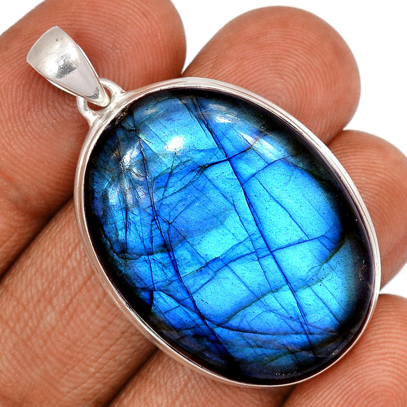 1.8" Blue Fire Labradorite Pendants - BFLP1503