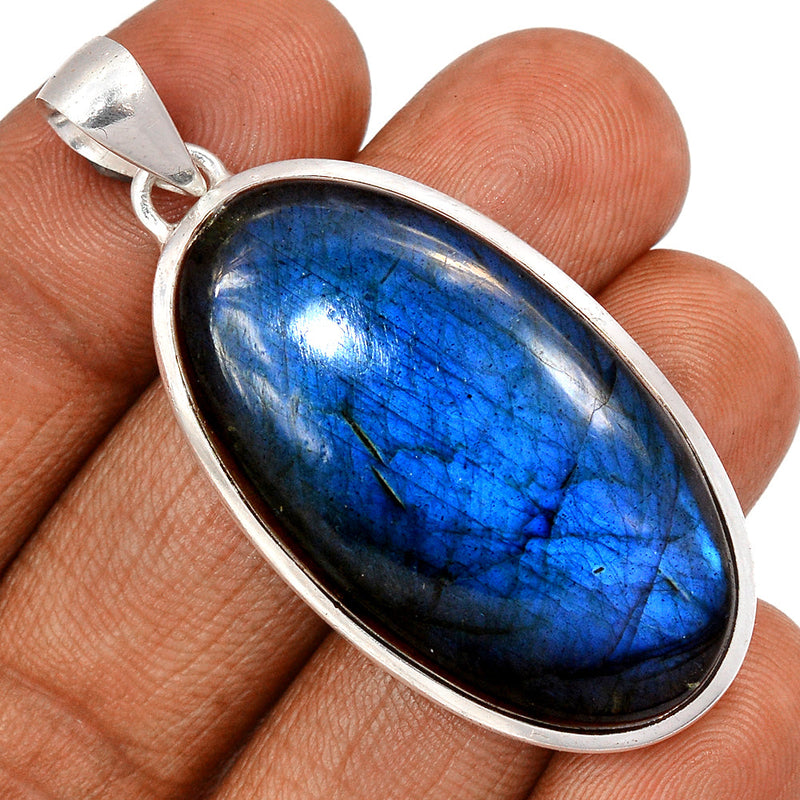 1.3" Blue Fire Labradorite Pendants - BFLP1524