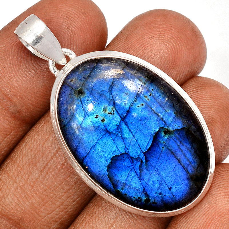 1.3" Blue Fire Labradorite Pendants - BFLP1526