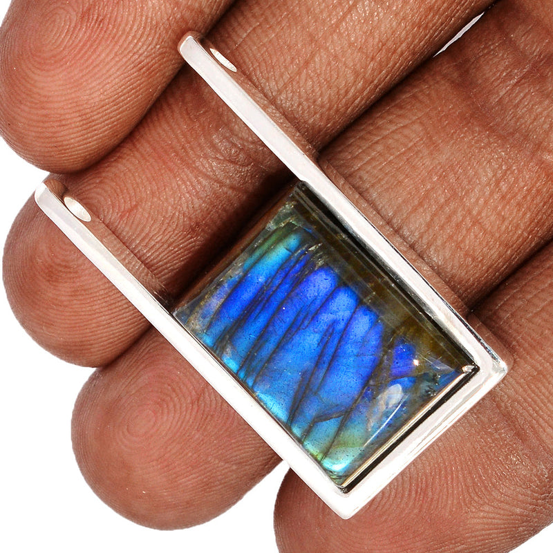 1.6" Blue Fire Labradorite Pendants - BFLP1581