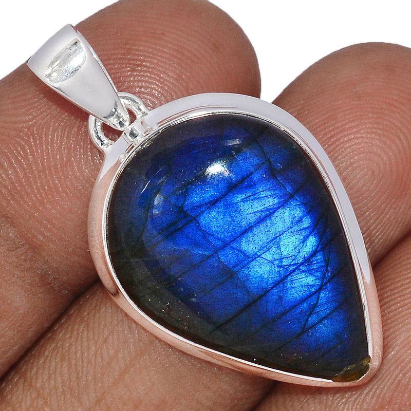 1.6" Blue Fire Labradorite Pendants - BFLP1603