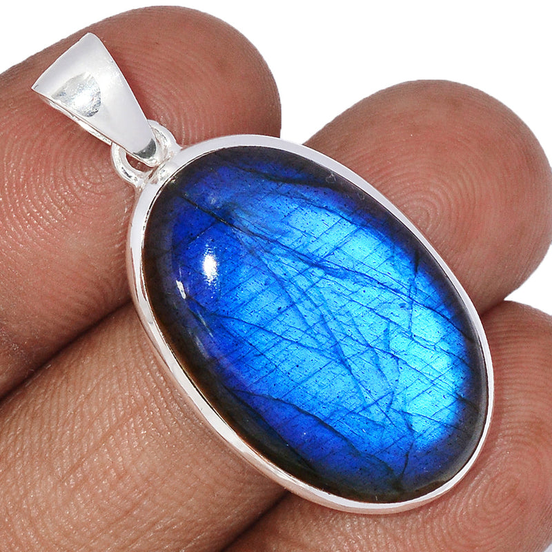 1.6" Blue Fire Labradorite Pendants - BFLP1605