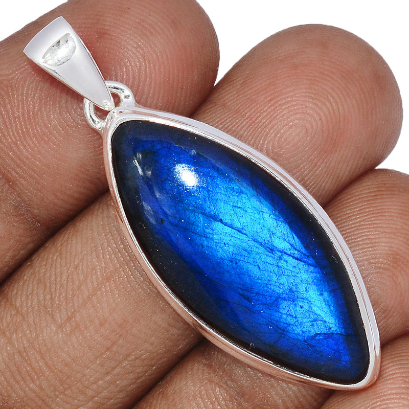 1.8" Blue Fire Labradorite Pendants - BFLP1607