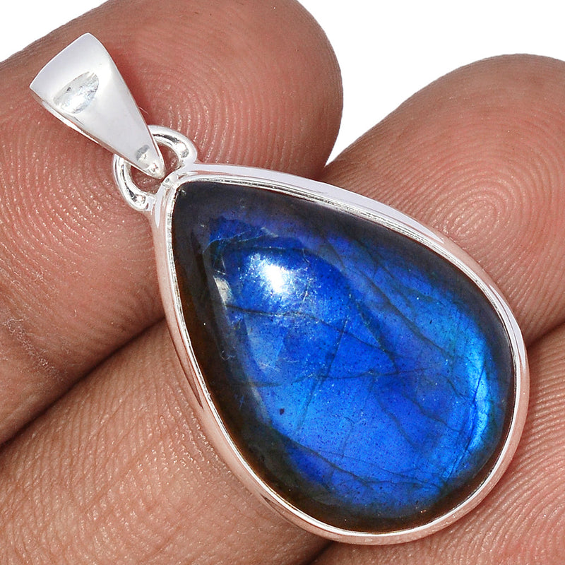 1.5" Blue Fire Labradorite Pendants - BFLP1612