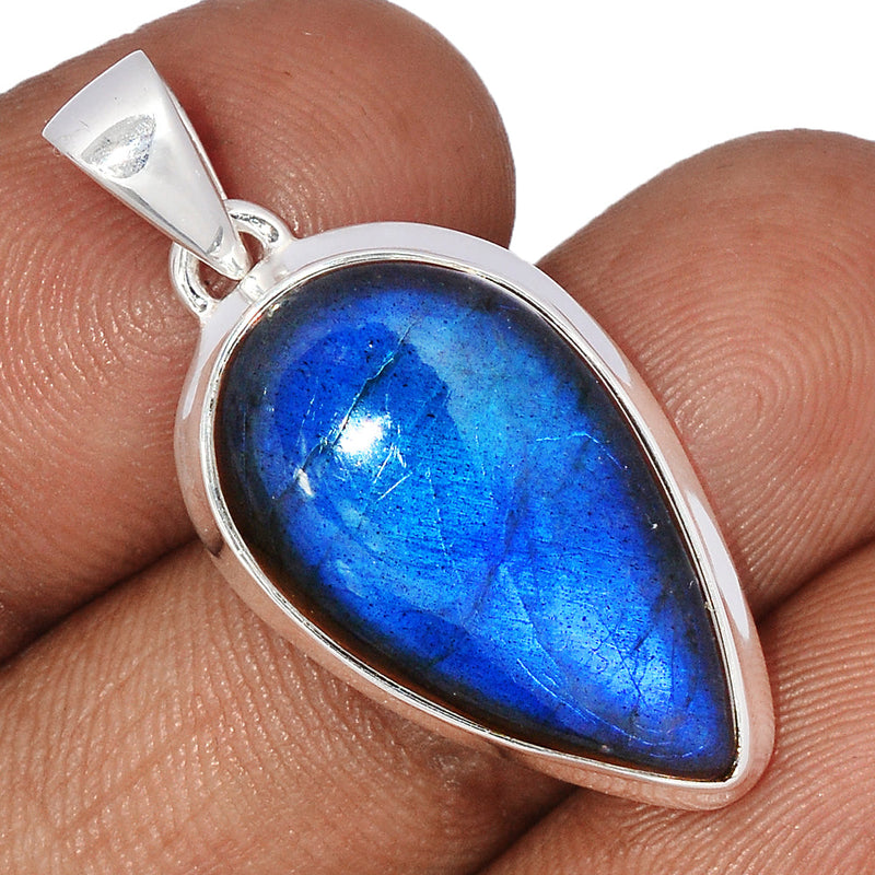 1.5" Blue Fire Labradorite Pendants - BFLP1624