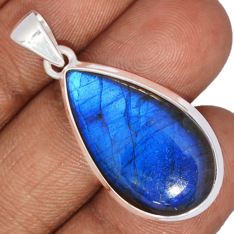 1.6" Blue Fire Labradorite Pendants - BFLP1641