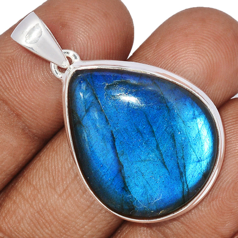 1.6" Blue Fire Labradorite Pendants - BFLP1643