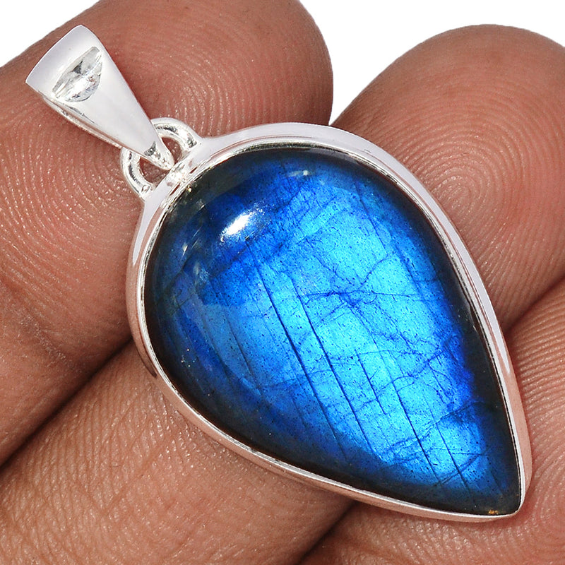 1.6" Blue Fire Labradorite Pendants - BFLP1649