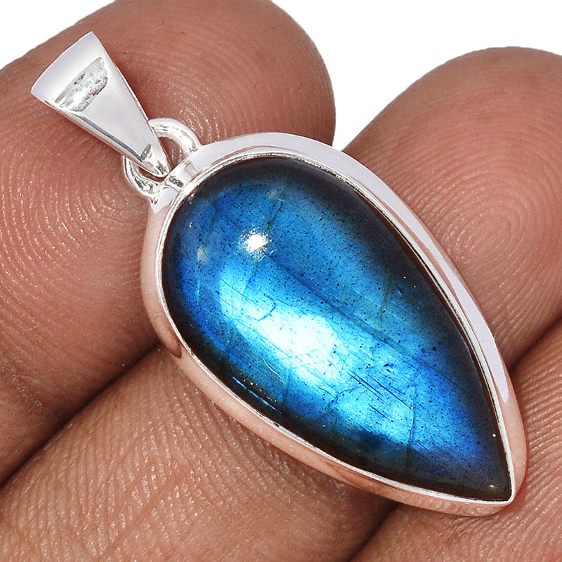 1.5" Blue Fire Labradorite Pendants - BFLP1656