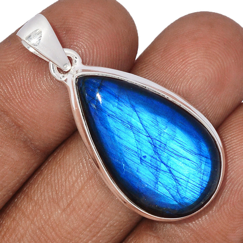 1.6" Blue Fire Labradorite Pendants - BFLP1664