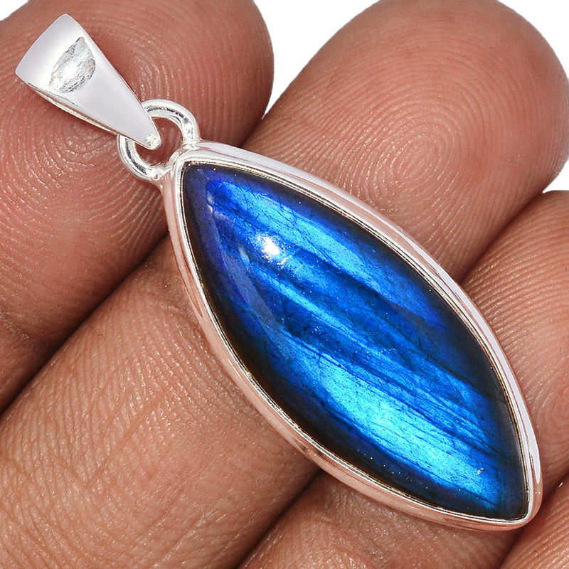 1.7" Blue Fire Labradorite Pendants - BFLP1679