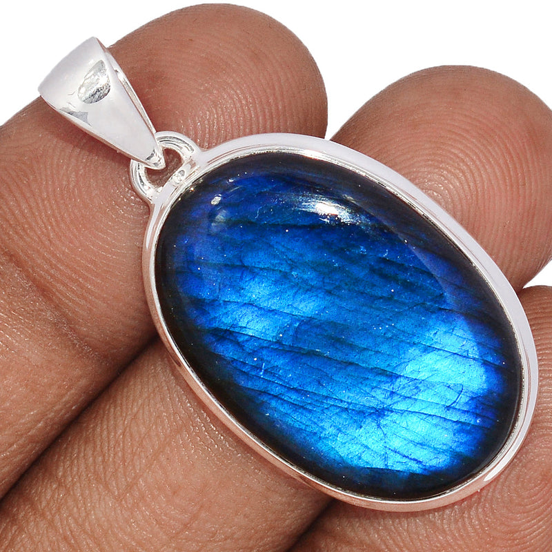 1.6" Blue Fire Labradorite Pendants - BFLP1687