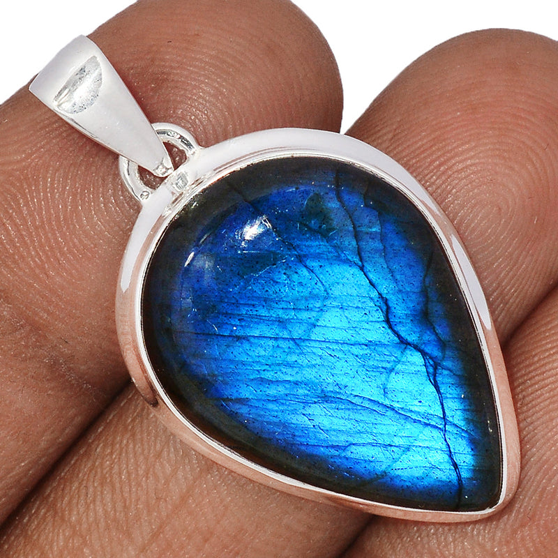 1.6" Blue Fire Labradorite Pendants - BFLP1697