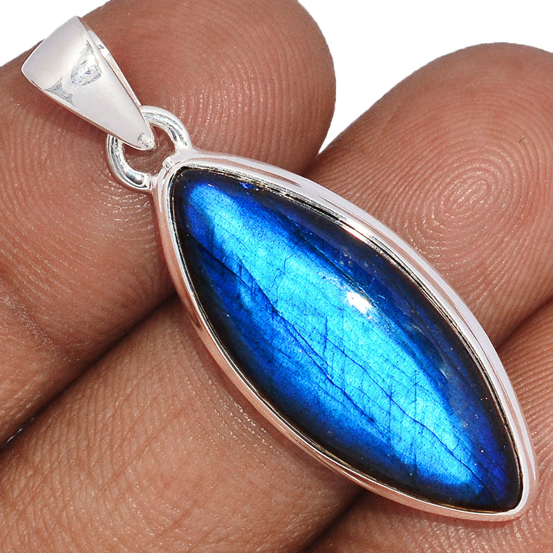 1.6" Blue Fire Labradorite Pendants - BFLP1709