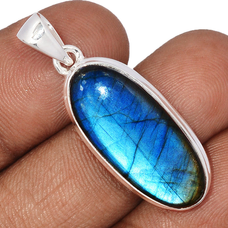 1.5" Blue Fire Labradorite Pendants - BFLP1728