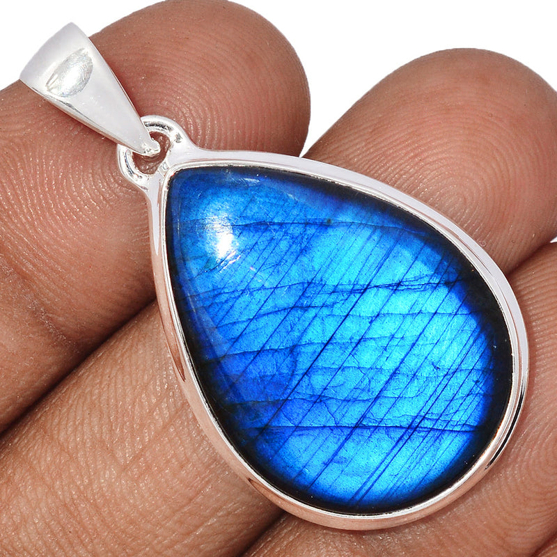 1.7" Blue Fire Labradorite Pendants - BFLP1735