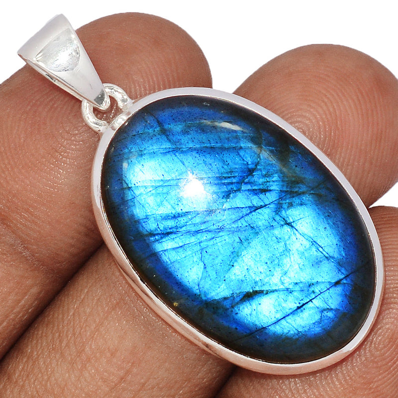 1.7" Blue Fire Labradorite Pendants - BFLP1750