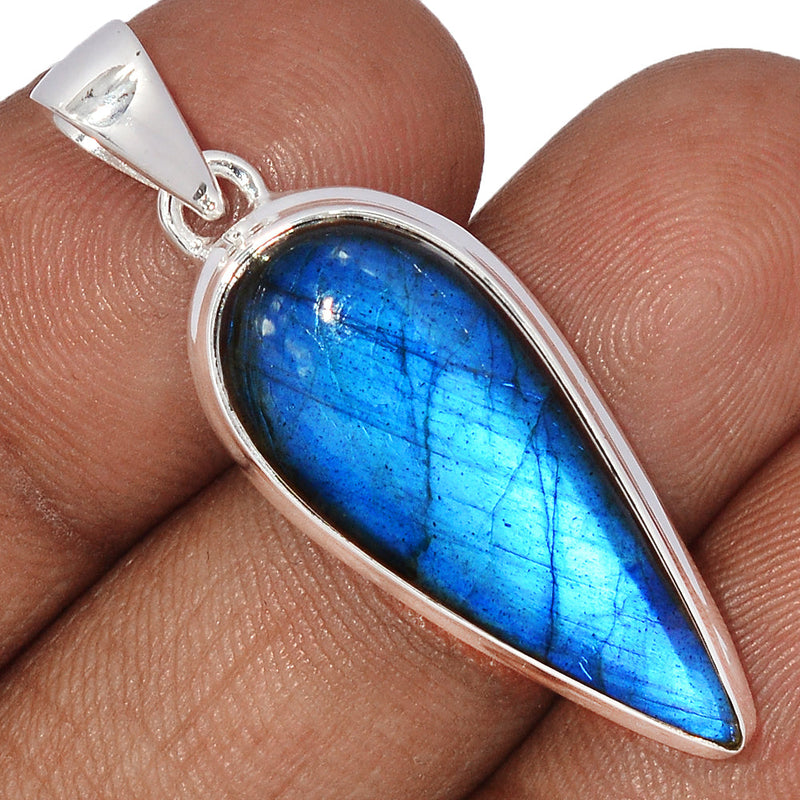 1.6" Blue Fire Labradorite Pendants - BFLP1753