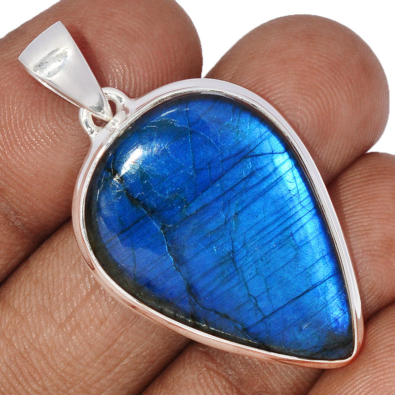 1.7" Blue Fire Labradorite Pendants - BFLP1768