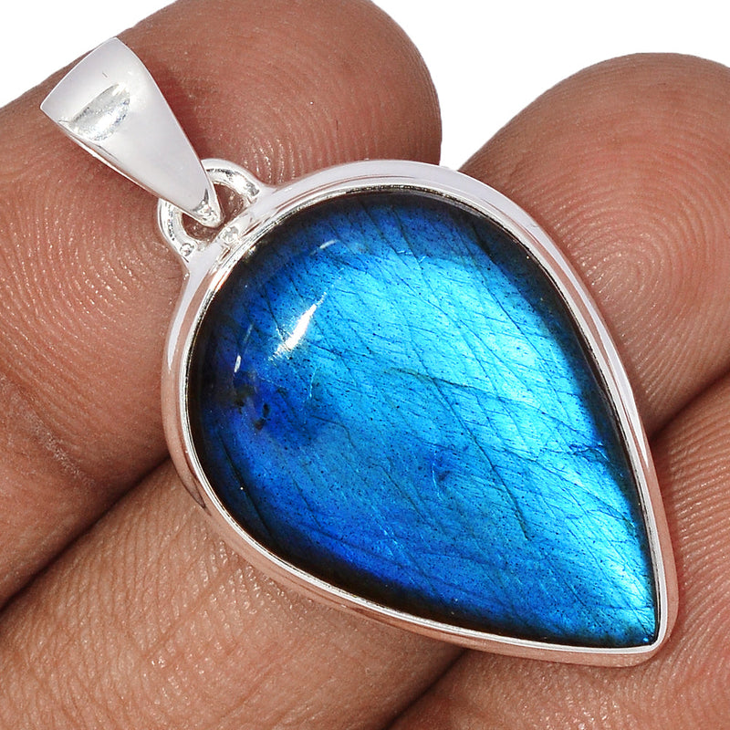 1.6" Blue Fire Labradorite Pendants - BFLP1773