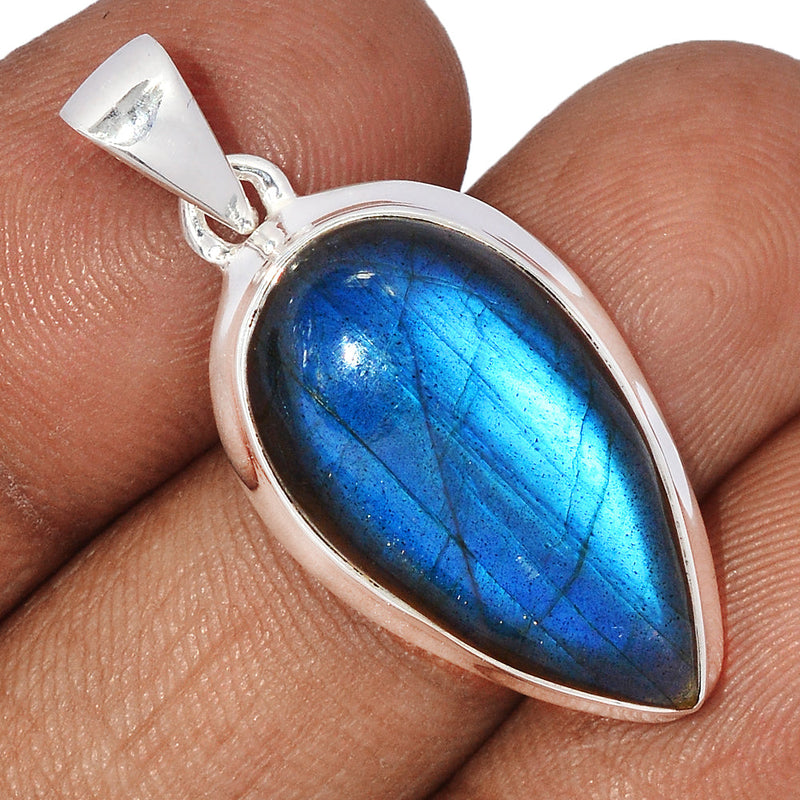 1.5" Blue Fire Labradorite Pendants - BFLP1782