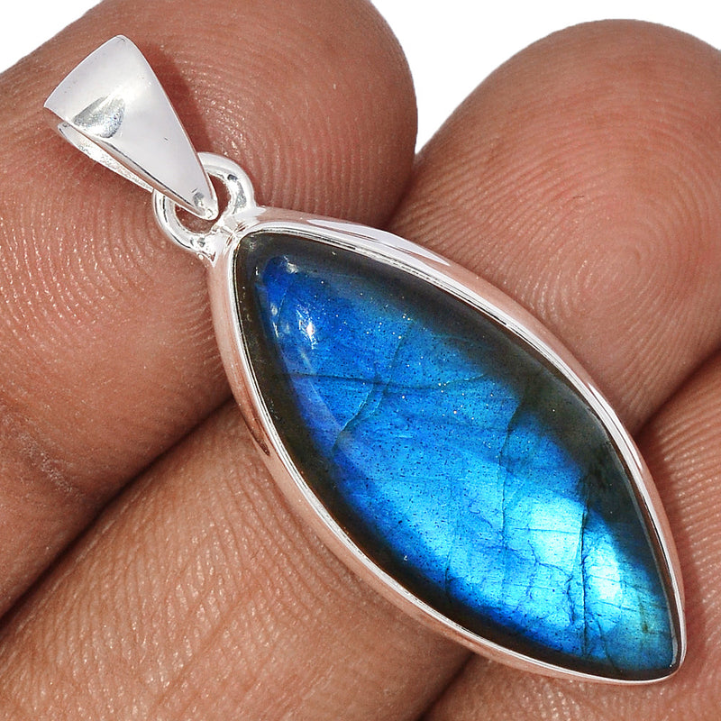 1.6" Blue Fire Labradorite Pendants - BFLP1796