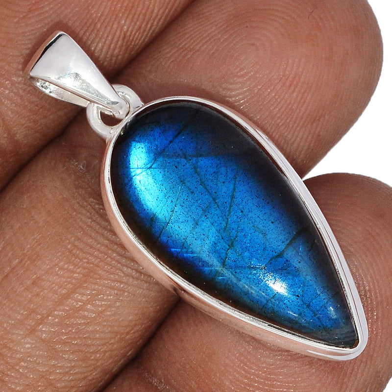 1.5" Blue Fire Labradorite Pendants - BFLP1800