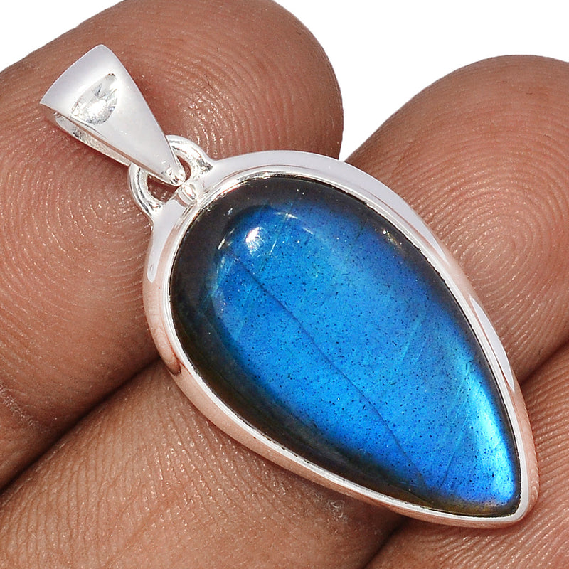 1.5" Blue Fire Labradorite Pendants - BFLP1824