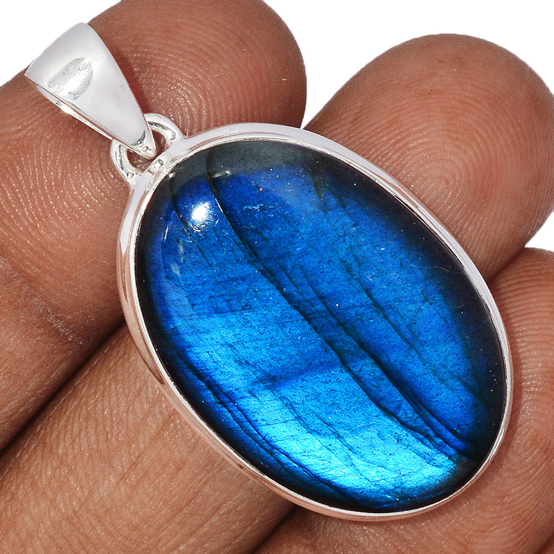 1.7" Blue Fire Labradorite Pendants - BFLP1833