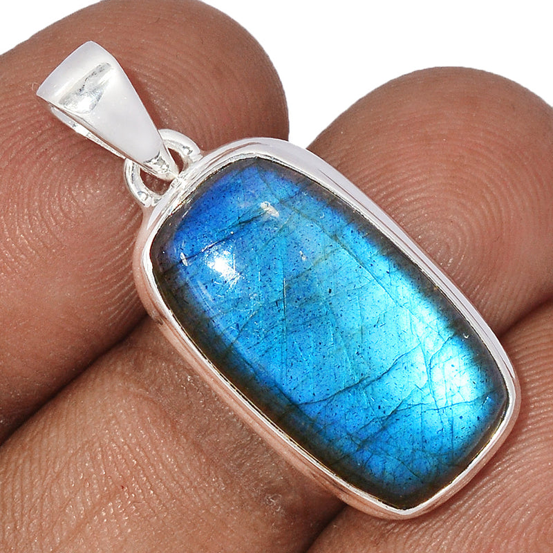 1.3" Blue Fire Labradorite Pendants - BFLP1851