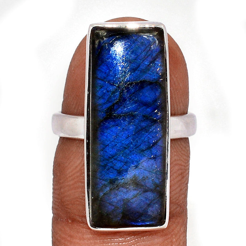 Blue Fire Labradorite Ring - BFLR1281