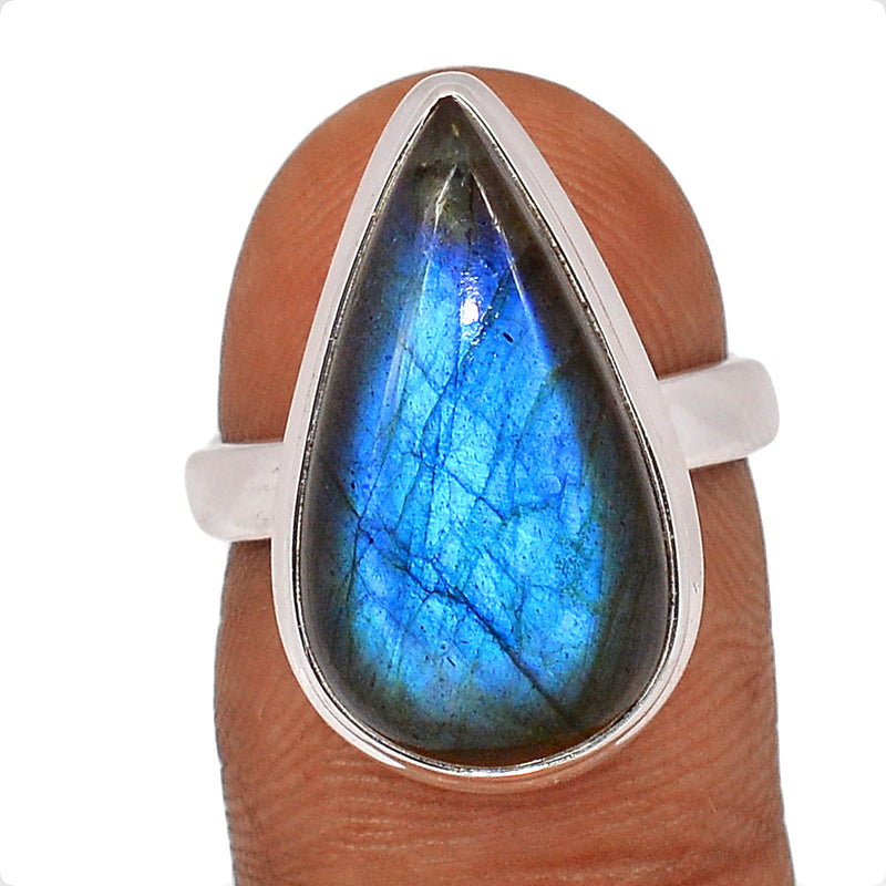 Blue Fire Labradorite Ring - BFLR1363