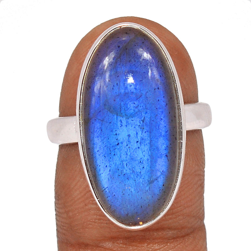 Blue Fire Labradorite Ring - BFLR1372