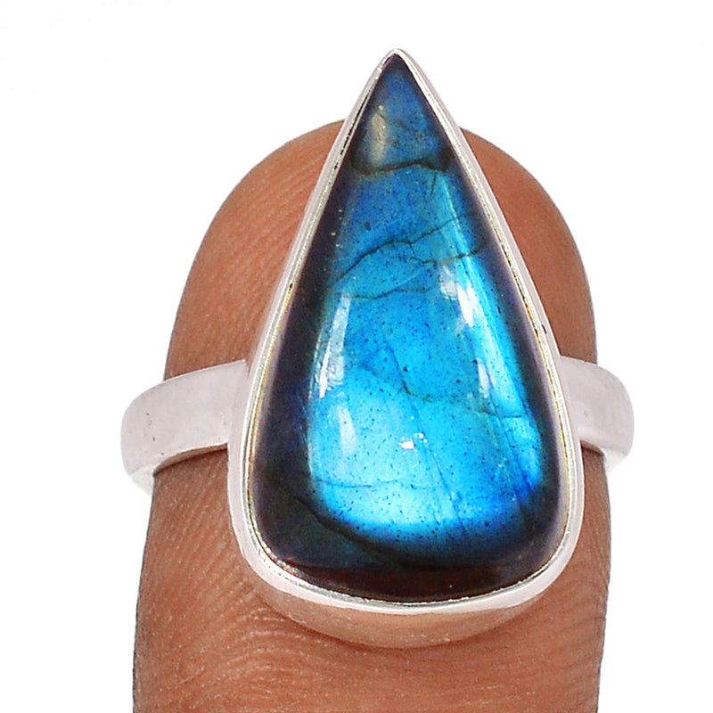 Blue Fire Labradorite Ring - BFLR1421