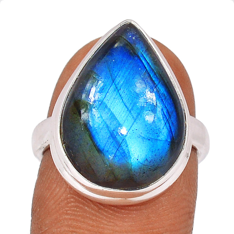 Blue Fire Labradorite Ring - BFLR1442