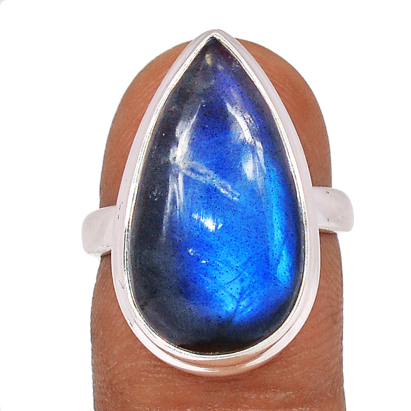 Blue Fire Labradorite Ring - BFLR1444