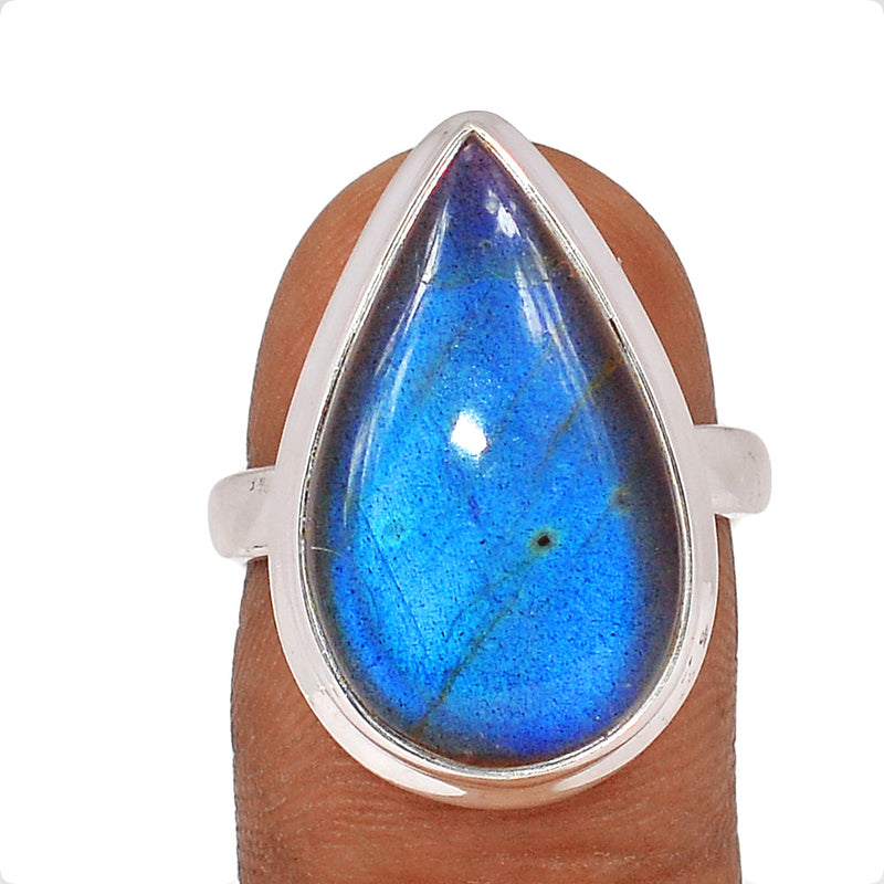 Blue Fire Labradorite Ring - BFLR1447