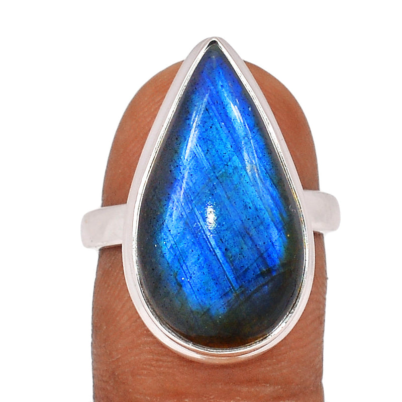 Blue Fire Labradorite Ring - BFLR1448