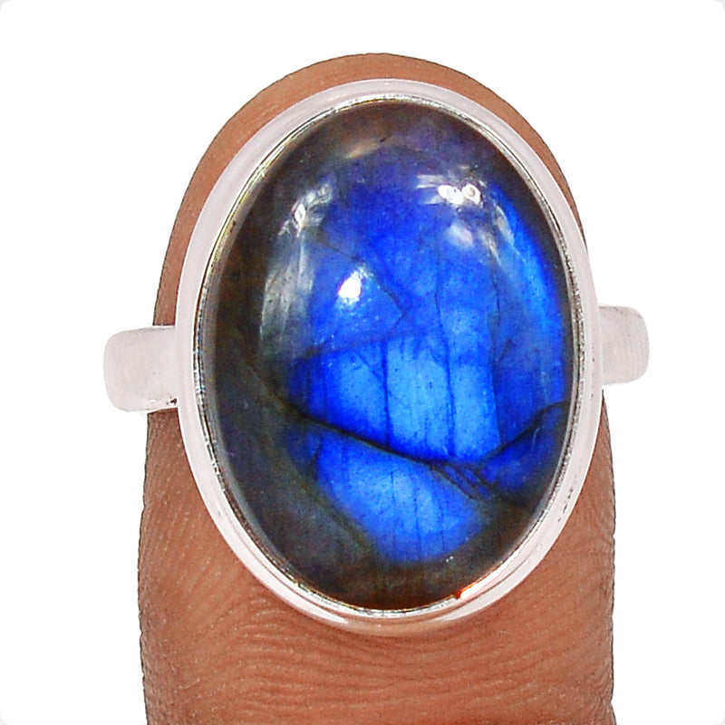 Blue Fire Labradorite Ring - BFLR1449