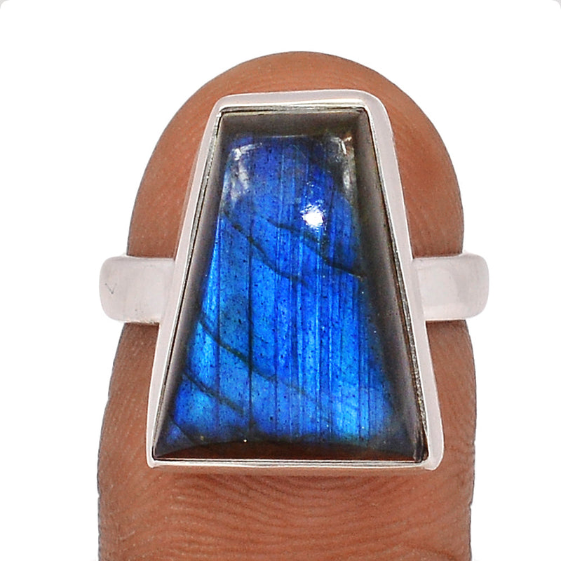 Blue Fire Labradorite Ring - BFLR1450