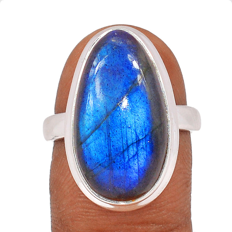 Blue Fire Labradorite Ring - BFLR1452