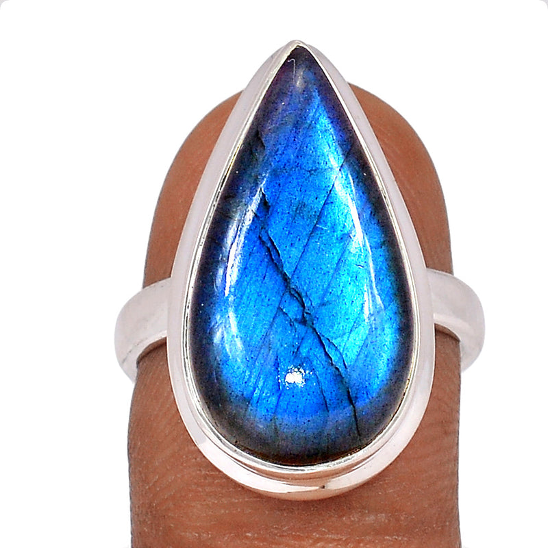 Blue Fire Labradorite Ring - BFLR1453