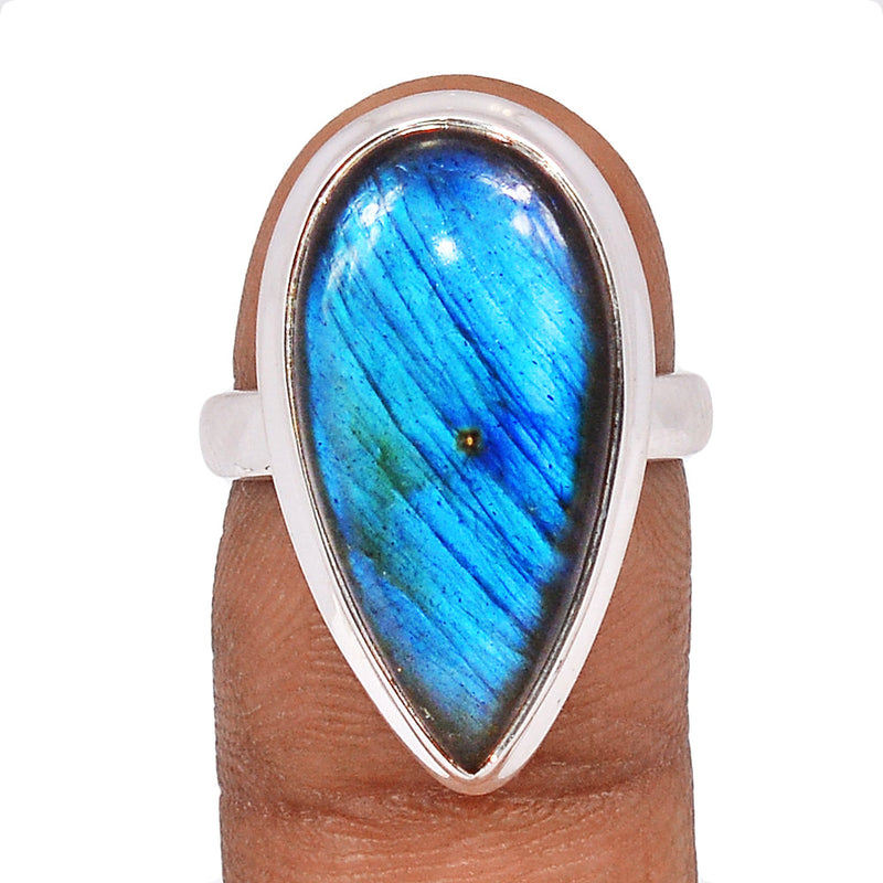 Blue Fire Labradorite Ring - BFLR1454