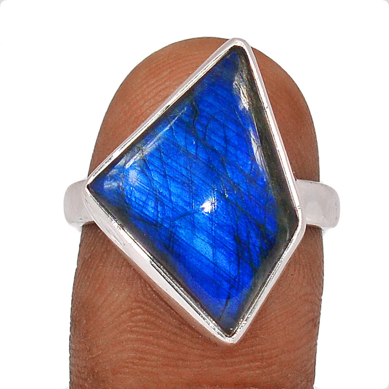 Blue Fire Labradorite Ring - BFLR1462