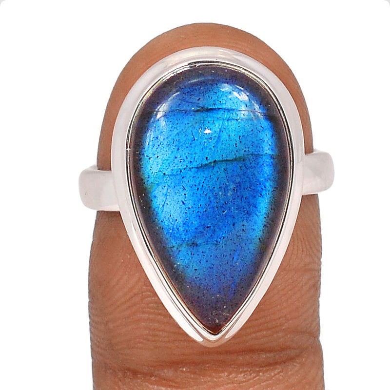 Blue Fire Labradorite Ring - BFLR1466