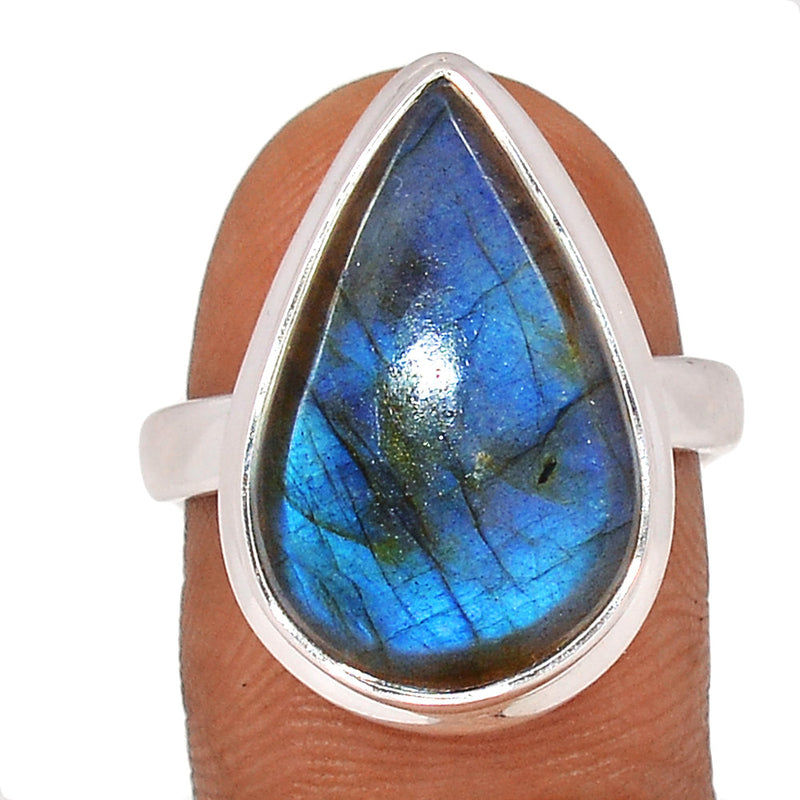 Blue Fire Labradorite Ring - BFLR1473