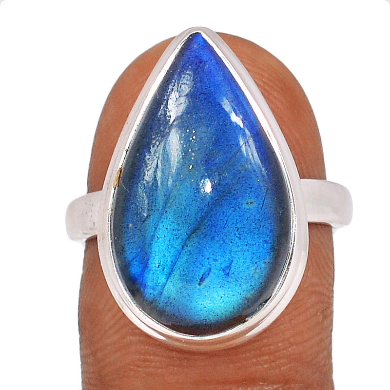 Blue Fire Labradorite Ring - BFLR1477